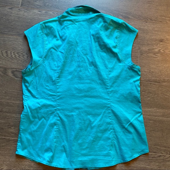 Melanie Lyne button down short sleeve blouse - Picture 4 of 8